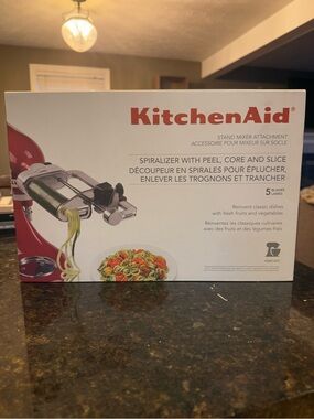 NWT - UNOPENED - KitchenAid Spiralizer Stand Mixer Attachment
